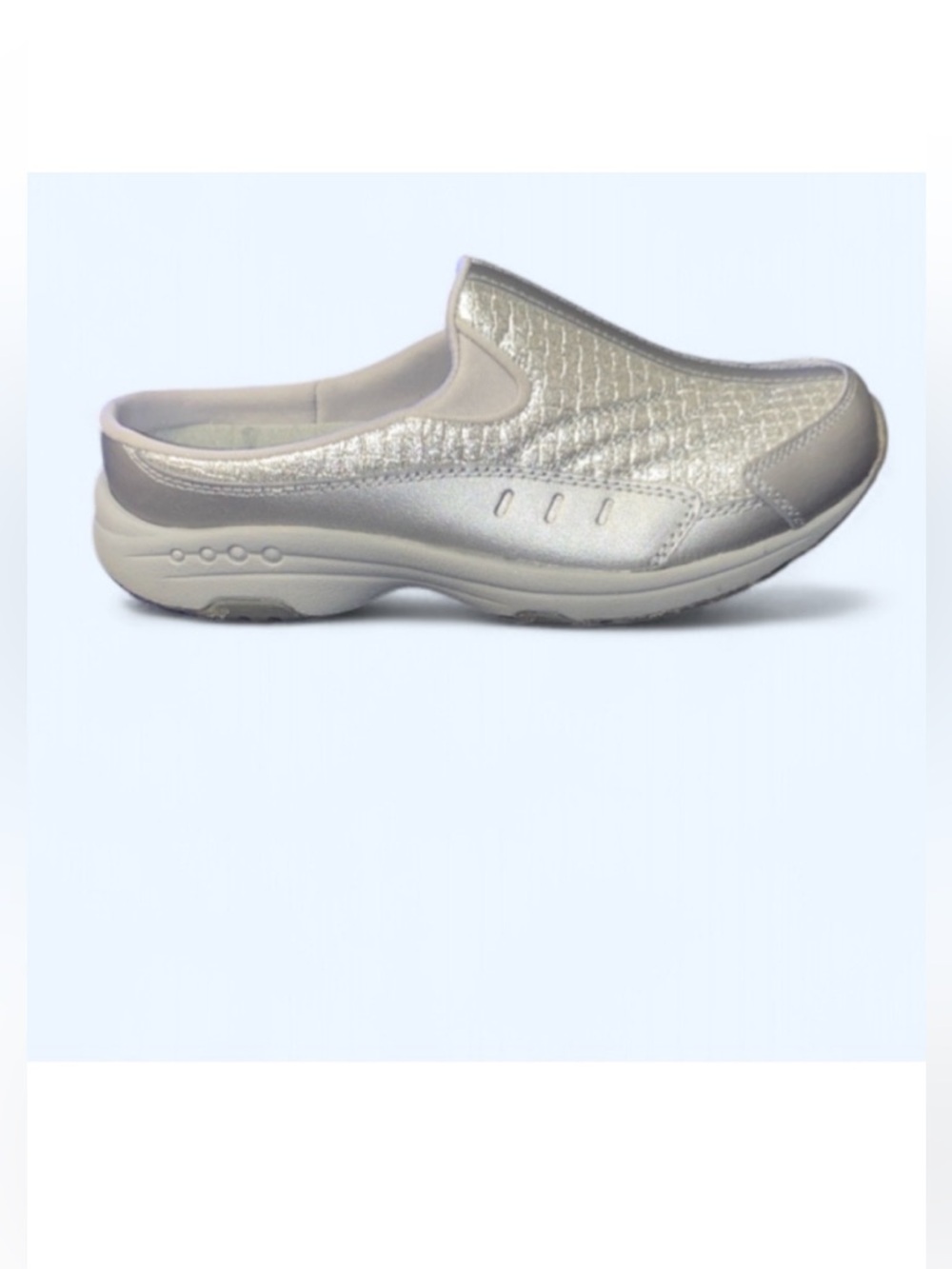 Easy spirit women’s traveltime mule Gray Slip-On Sneakers